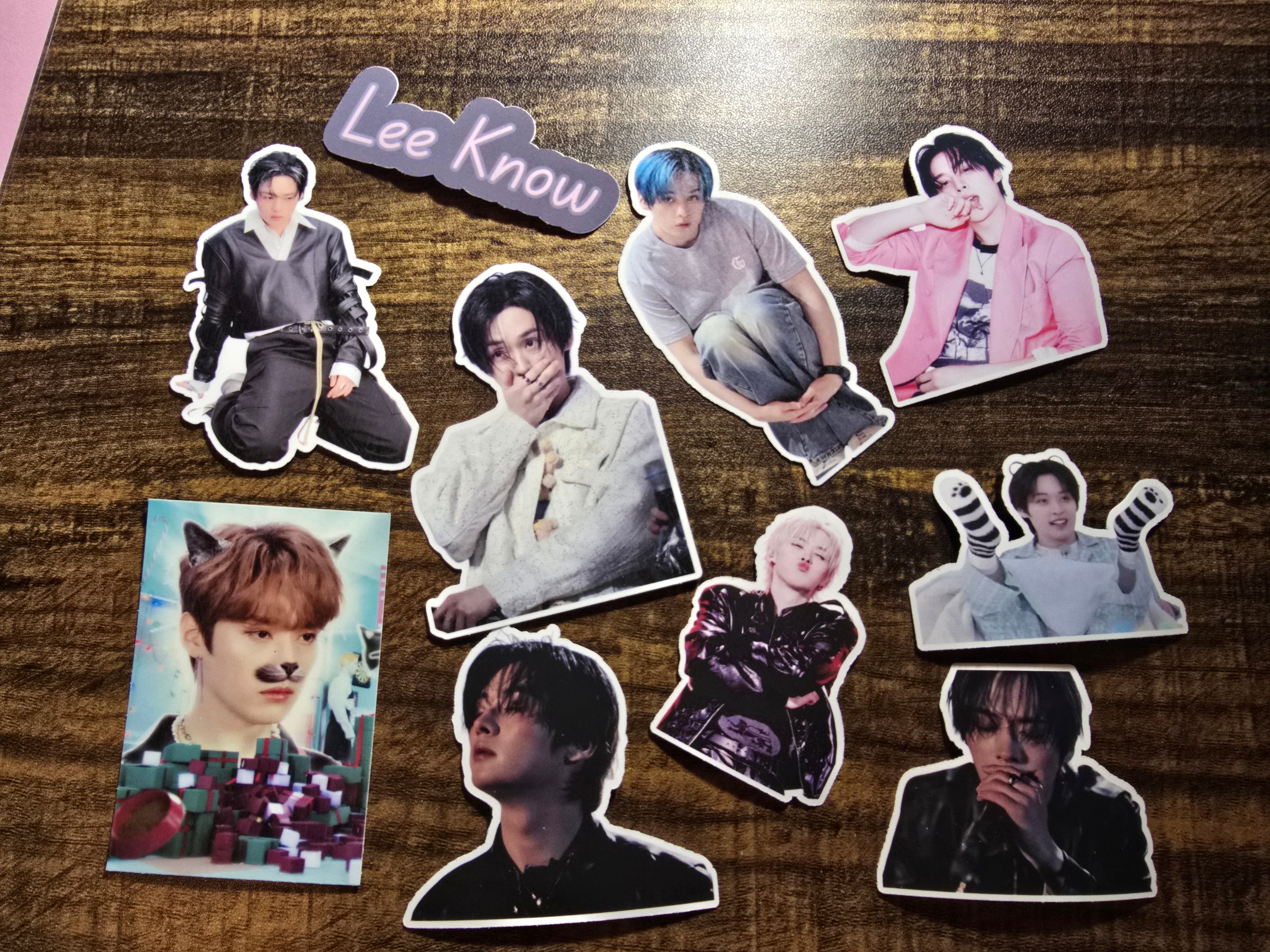 Stray Kids Member Sticker Packs